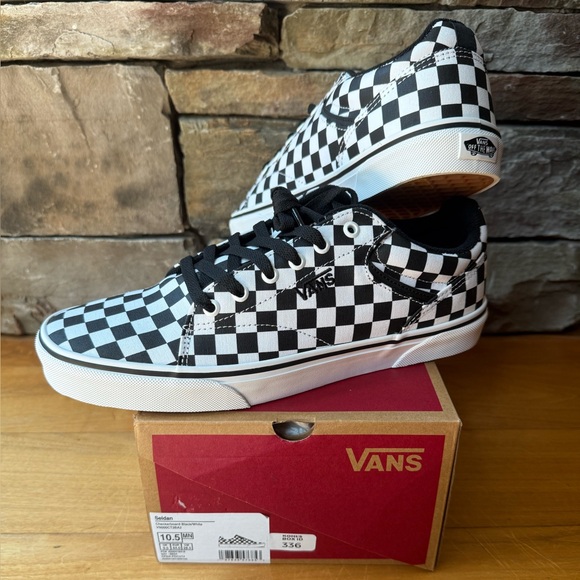 Vans Other - NIB New Men’s Vans Seldan Checkerboard 10.5
